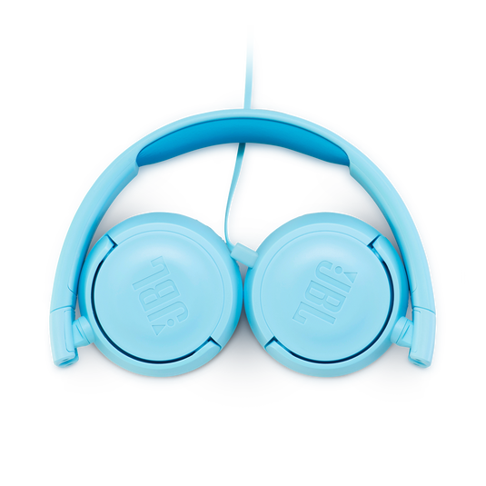 JBL JR300 - Ice Blue - Kids on-ear Headphones - Detailshot 3 image number null