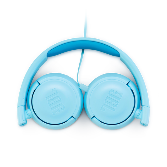 JBL JR300 - Ice Blue - Kids on-ear Headphones - Detailshot 3 image number null
