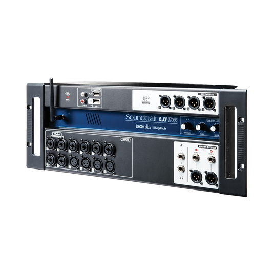 Ui16 - Black - 16-input remote-controlled digital mixer - Hero image number null