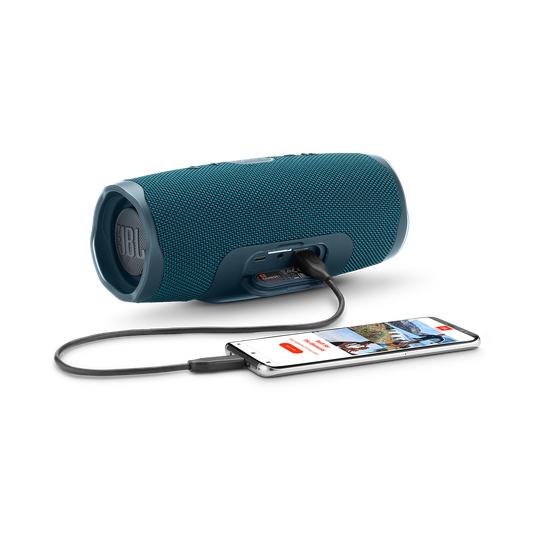 JBL Charge 4 - Blue - Portable Bluetooth speaker - Detailshot 4 image number null