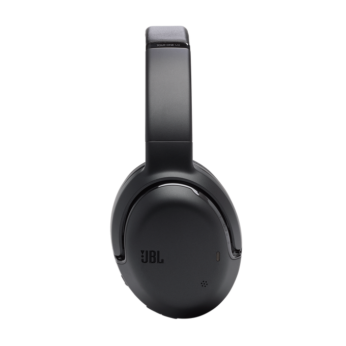 JBL Tour One M2 - Black - Wireless over-ear Noise Cancelling headphones - Right image number null