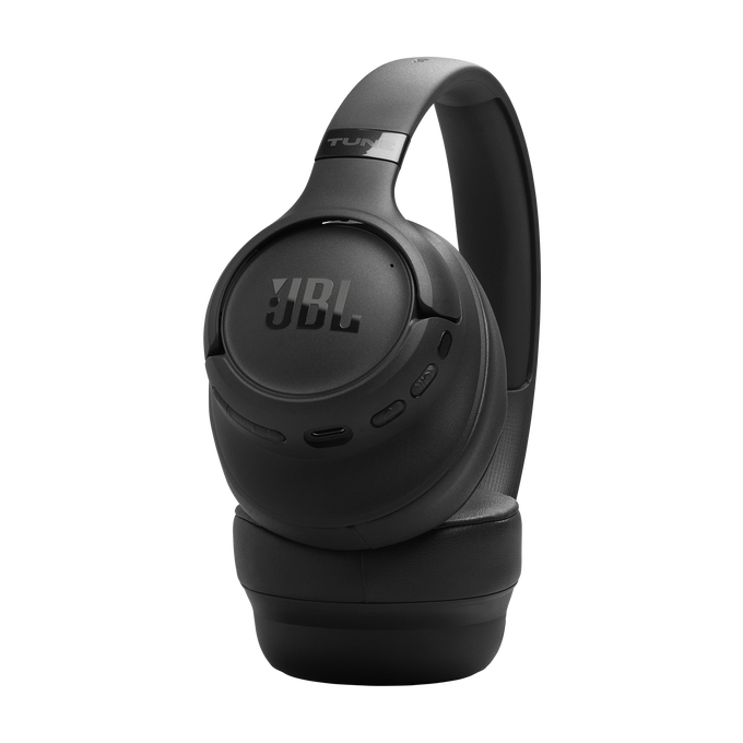 JBL Tune 780NC - Black - Wireless over-ear Noise Cancelling headphones - Right image number null