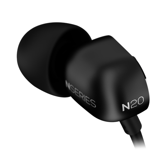 N20 Reference class in ear headphones in aluminum enclousure
