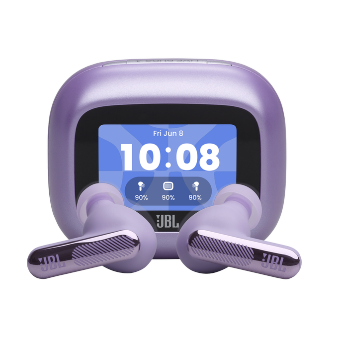 JBL Live Beam 4 - Purple - True wireless Noise Cancelling earbuds - Hero image number null