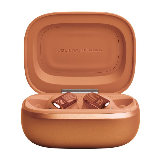 JBL Live Beam 4 - Orange - True wireless Noise Cancelling earbuds - Left image number null