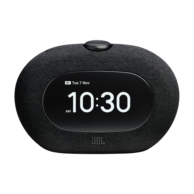 JBL Horizon 3 - Black - Bluetooth&reg; clock radio speaker with DAB/DAB+/FM - Front image number null
