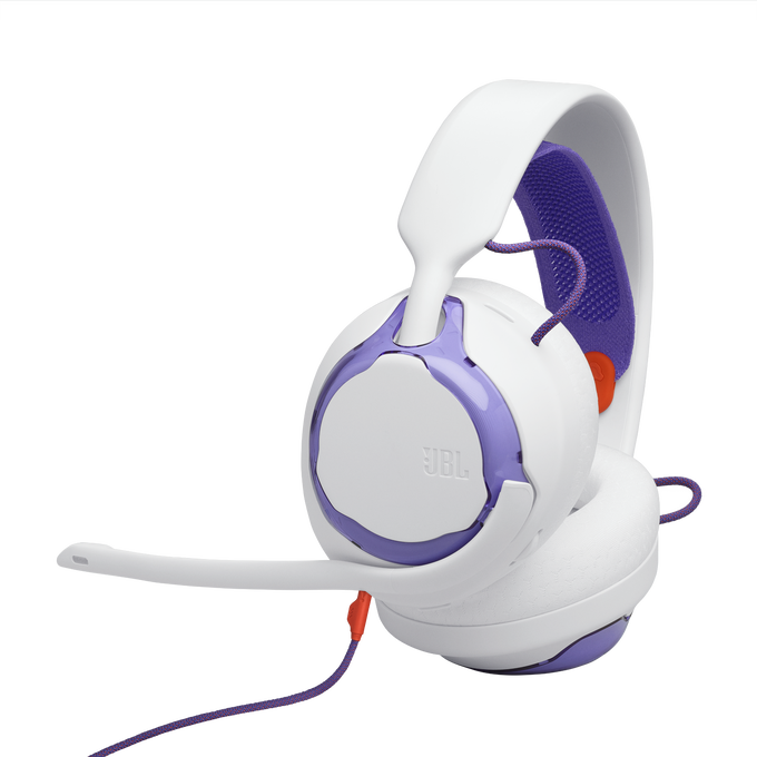JBL Quantum 250 - White - Wired multiplatform gaming headset - Hero image number null