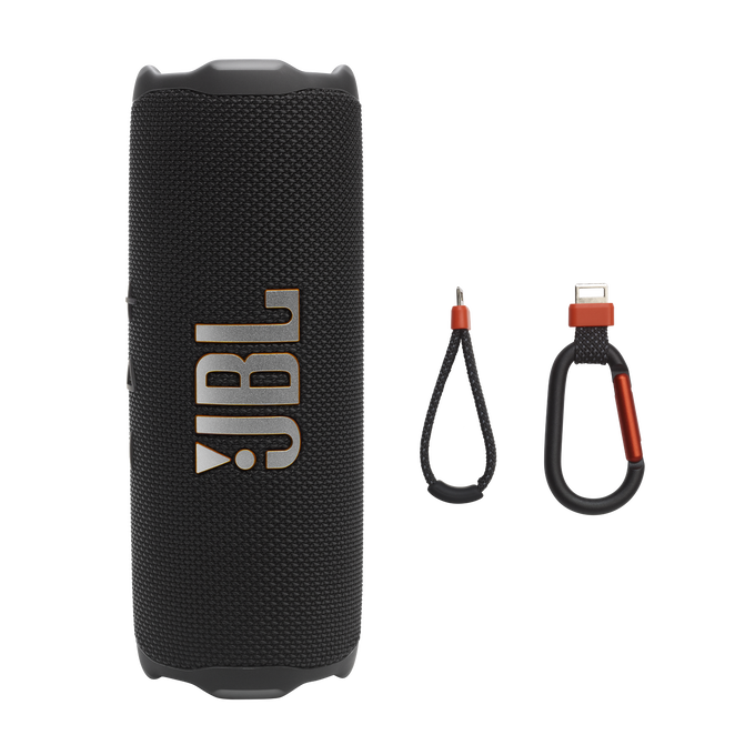 JBL Flip 7 - Black CSTM - Portable waterproof and drop-proof  speaker - Detailshot 8 image number null