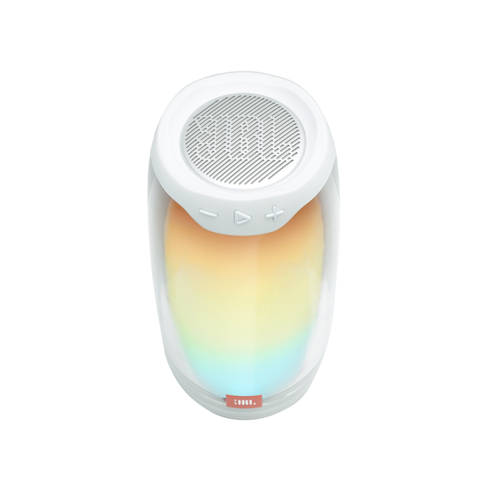 JBL Pulse 4 - White - Portable Bluetooth Speaker - Top image number null