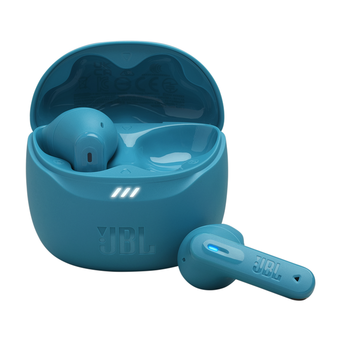 JBL Tune Flex 2 - Turquoise - True Wireless Noise Cancelling Earbuds - Hero image number null
