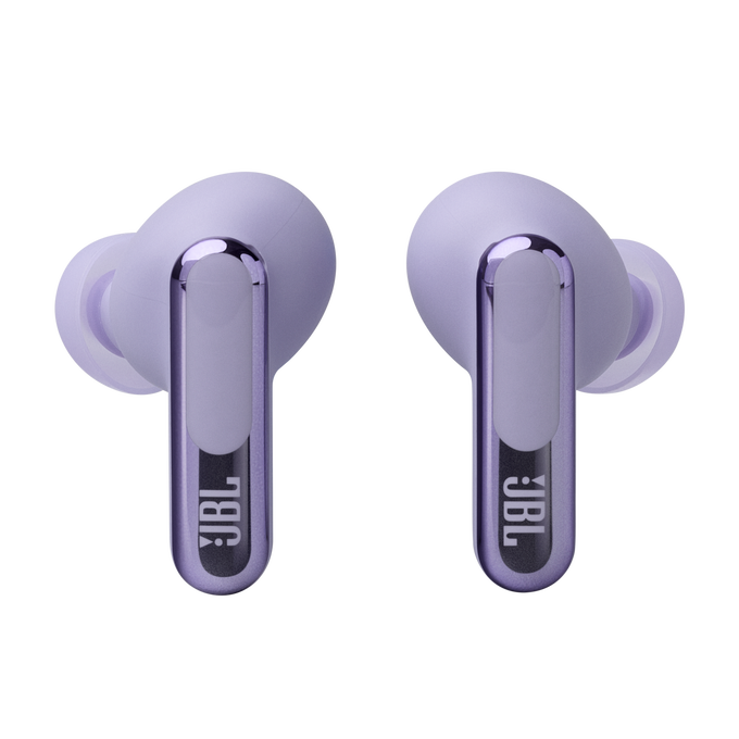 JBL Live Beam 3 - Purple - True wireless noise-cancelling closed-stick earbuds - Back image number null