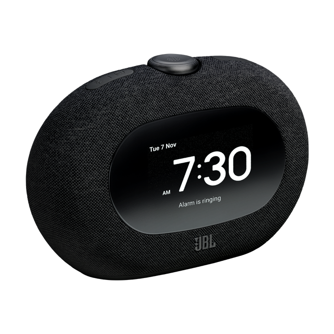 JBL Horizon 3 - Black - Bluetooth&reg; clock radio speaker with DAB/DAB+/FM - Hero image number null