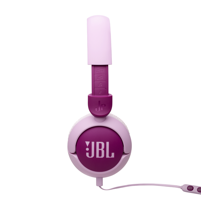 JBL Junior 320C - Purple - Wired on-ear kids headphones - Left image number null
