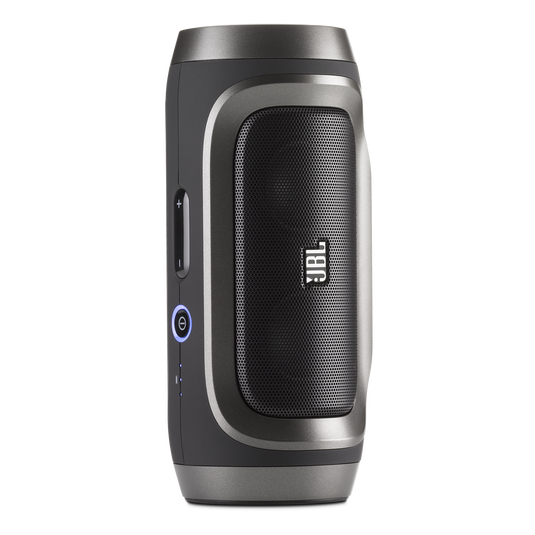 JBL Charge - Black / Silver - Portable Wireless Bluetooth Speaker with USB Charger - Detailshot 1 image number null