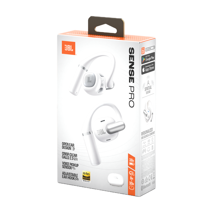 JBL Sense Pro - White - True wireless open-ear headphones - Detailshot 15 image number null