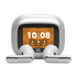 JBL Live Flex 4 - Silver - True wireless Noise Cancelling earbuds - Hero