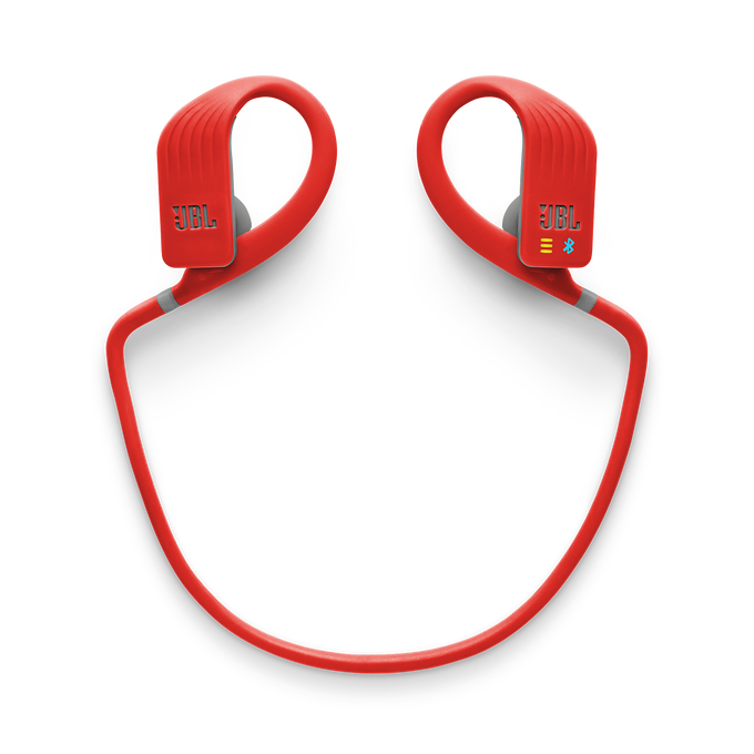 JBL Endurance DIVE - Red - Waterproof Wireless In-Ear Sport Headphones with MP3 Player - Detailshot 3 image number null