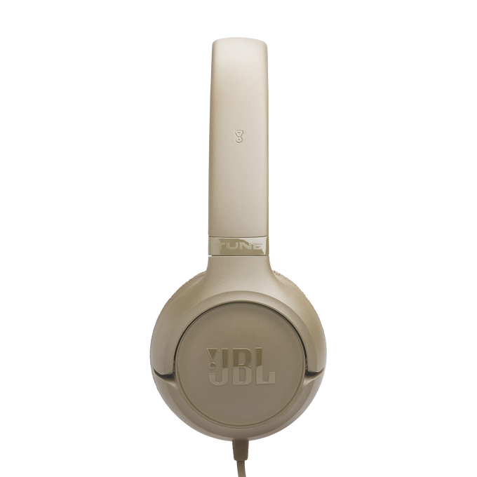 JBL Tune 530C - Beige - Wired on-ear headphones - Detailshot 2 image number null