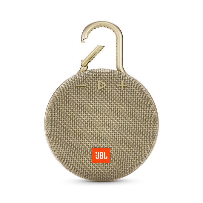 JBL Clip 3 - Desert Sand - Portable Bluetooth&reg; speaker - Front image number null