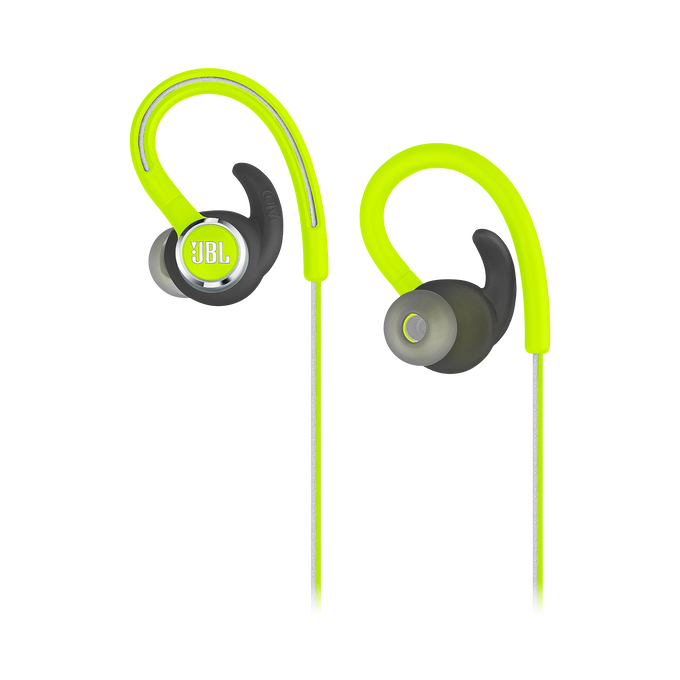 JBL Reflect Contour 2 - Green - Secure fit Wireless Sport Headphones - Detailshot 2 image number null