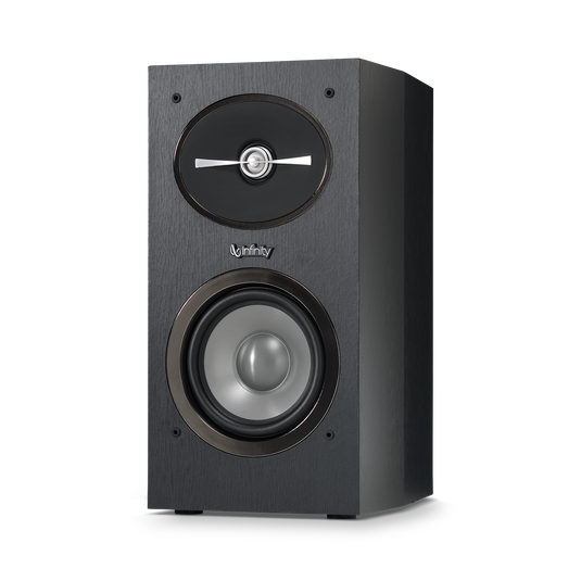 Reference 152 - Black - 5-1/4" 2-Way Bookshelf Speakers - Detailshot 1 image number null