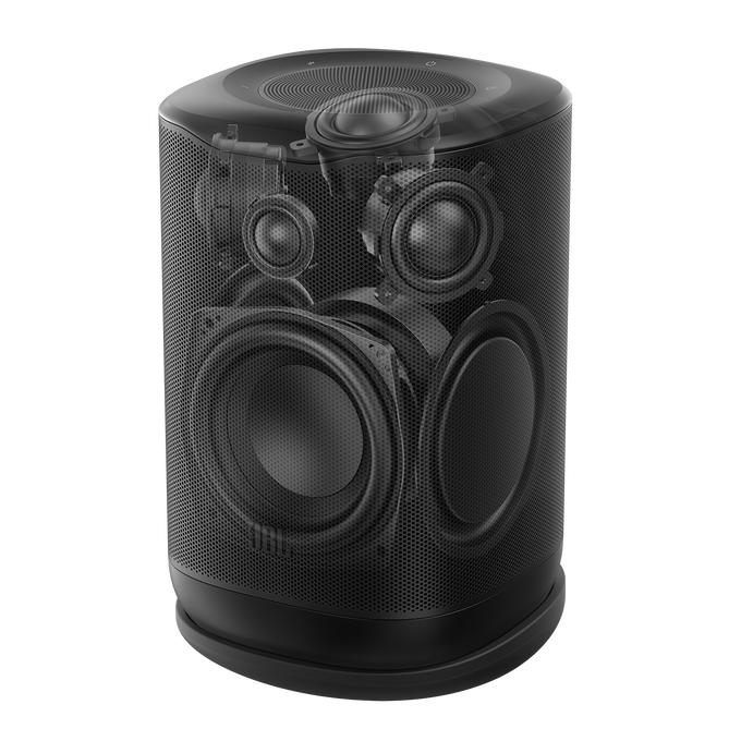 JBL Cove P1 - Black - Portable Wi-Fi home speaker - Detailshot 5 image number null