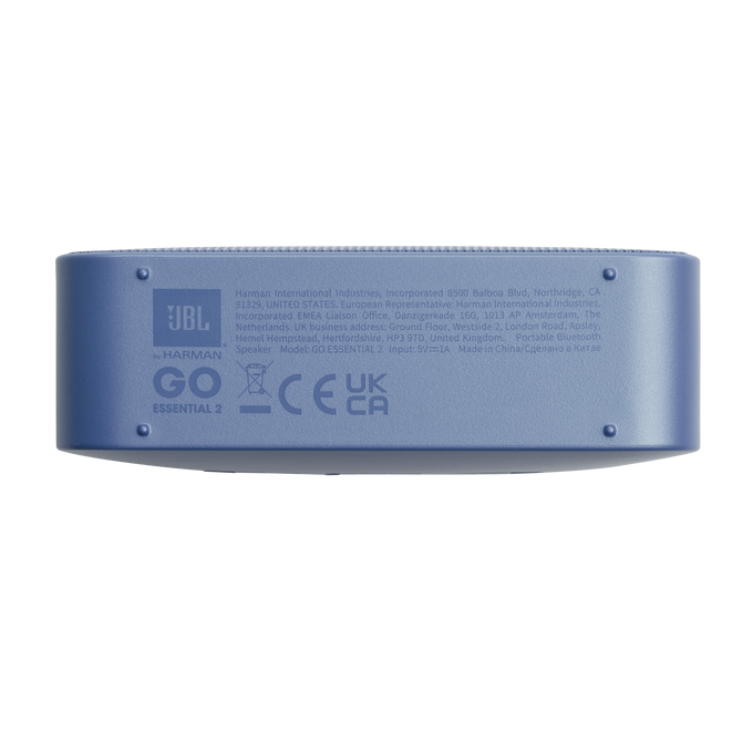 JBL Go Essential 2 Personalized - Blue CSTM - Portable Waterproof Speaker - Bottom image number null