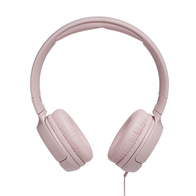 JBL Tune 500 - Pink - Wired on-ear headphones - Front image number null