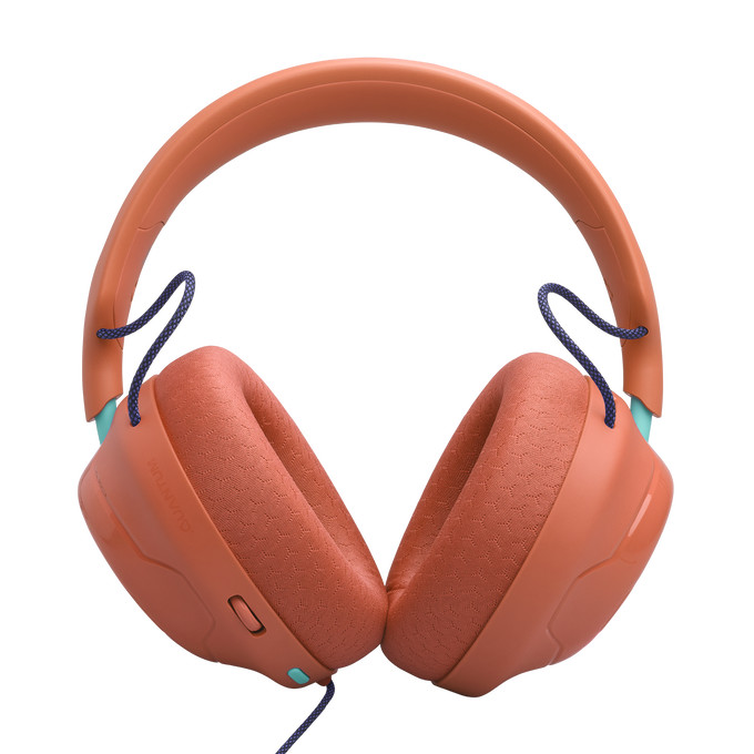 JBL Quantum 120 - Coral - Wired multiplatform gaming headset - Detailshot 1 image number null