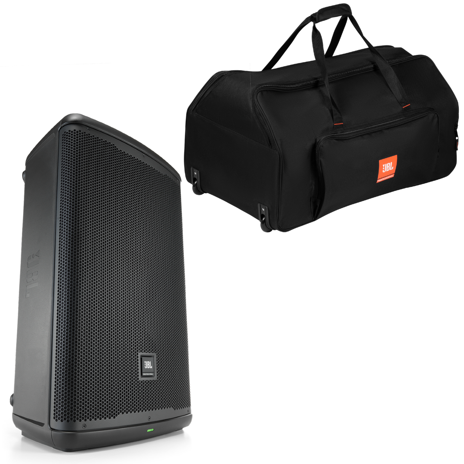 JBL EON715 + Tote Bag With Wheels Bundle