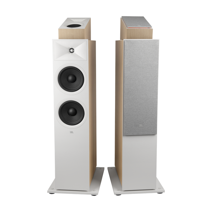 Stage 280F - Latte - 2.5-Way Dual 8-inch (200mm) Floorstanding Loudspeaker - Detailshot 10 image number null