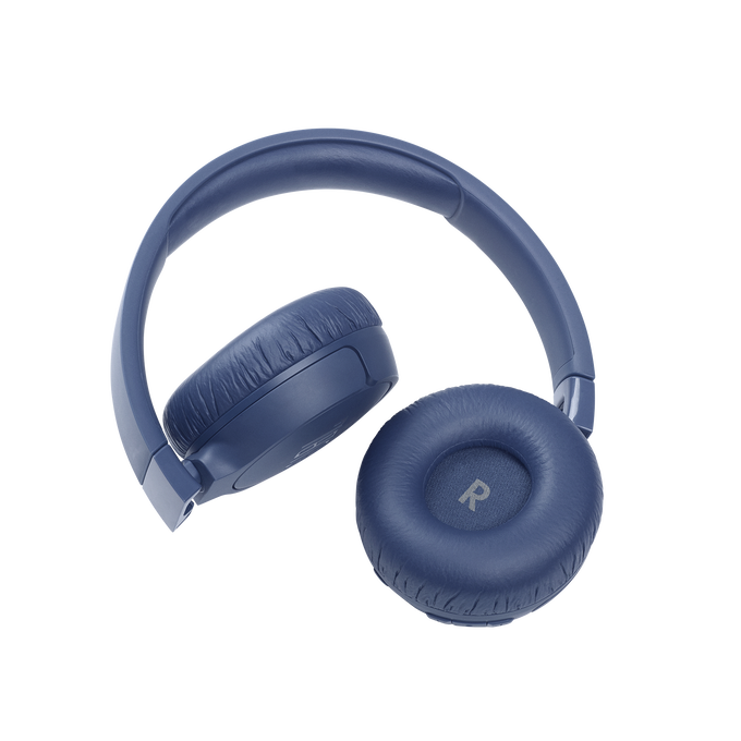 JBL Tune 660NC - Blue - Wireless, on-ear, active noise-cancelling headphones. - Detailshot 5 image number null