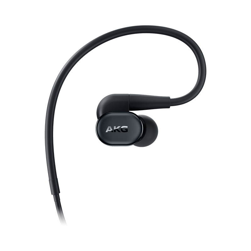 AKG N30 - Black - Hi-Res in-ear headphones with customizable sound - Right image number null