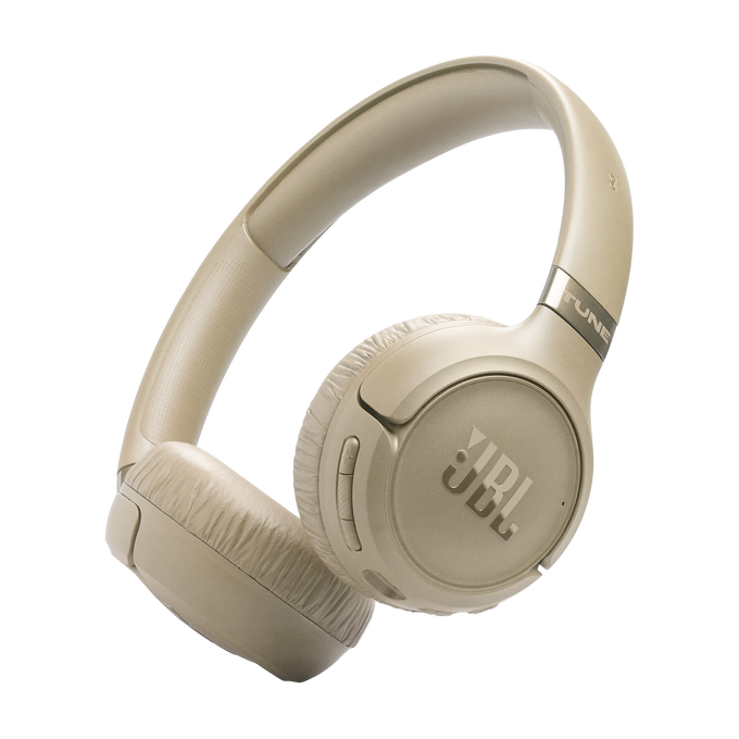JBL Tune 680NC - Beige - Wireless on-ear Noise cancelling headphones - Hero image number null
