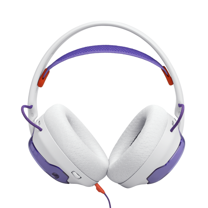 JBL Quantum 250 - White - Wired multiplatform gaming headset - Bottom image number null