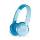 JBL JR300 - Ice Blue - Kids on-ear Headphones - Hero