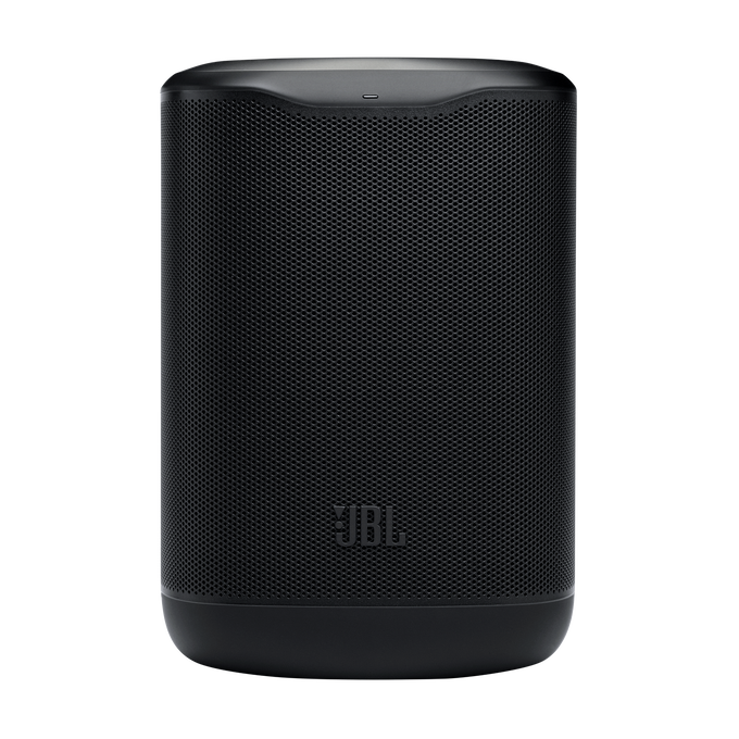 JBL Cove M1 - Black - Compact Wi-Fi home speaker - Front image number null