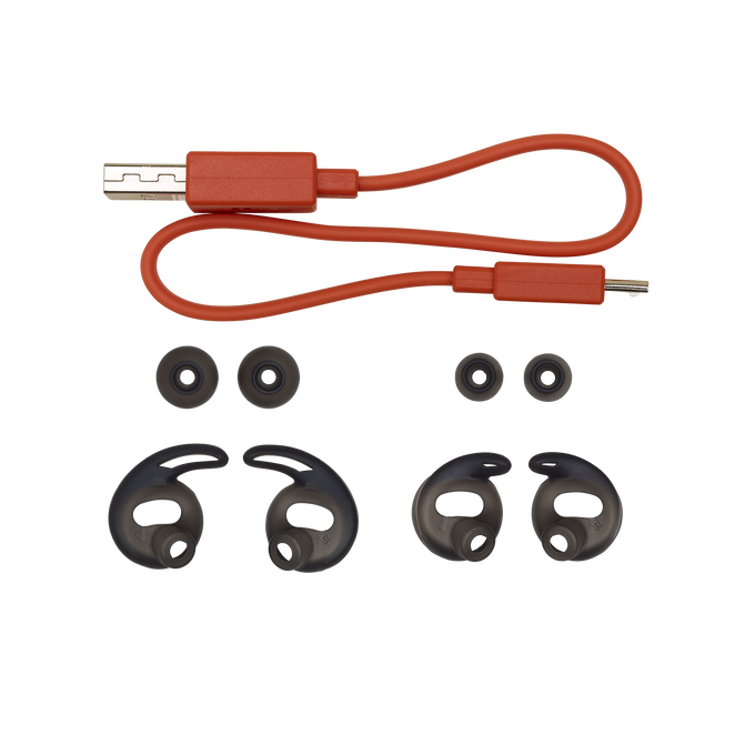 JBL Reflect Flow - Black - Waterproof true wireless sport earbuds - Detailshot 2 image number null
