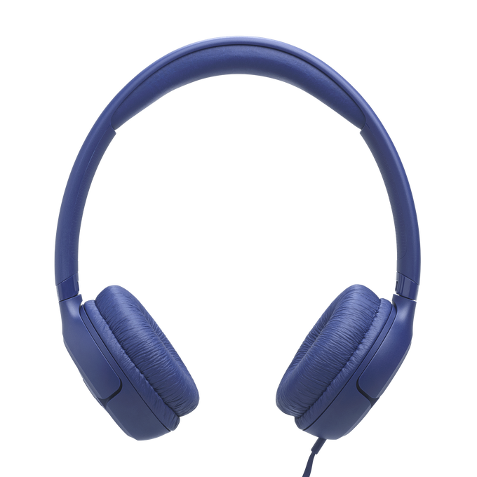 JBL Tune 530 Wired - Blue - Wired on-ear headphones - Top image number null