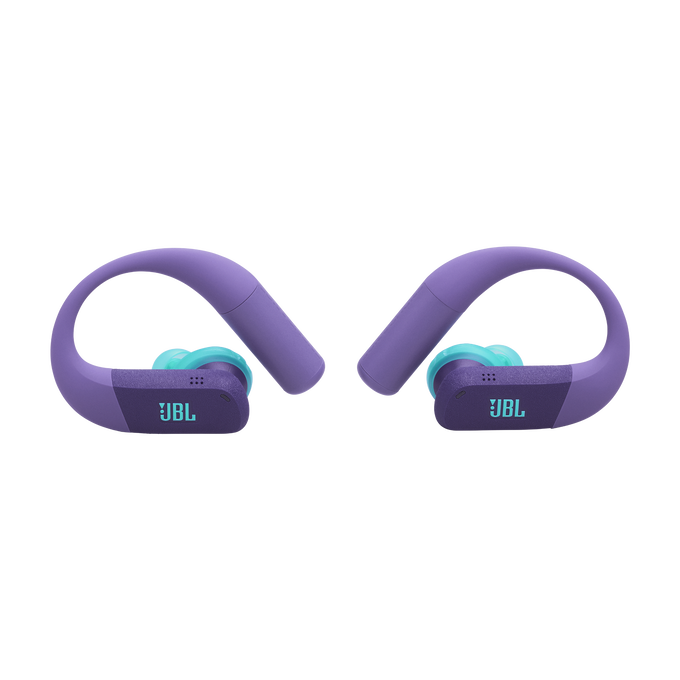 JBL Endurance Peak 4 - Purple - True Wireless Noise Cancelling Sport Earbuds - Left image number null