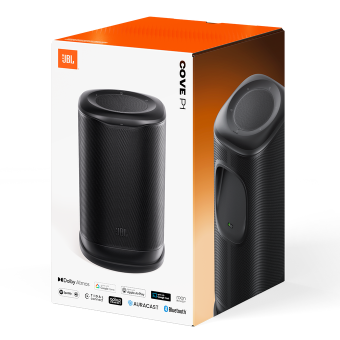 JBL Cove P1 - Black - Portable Wi-Fi home speaker - Detailshot 7 image number null