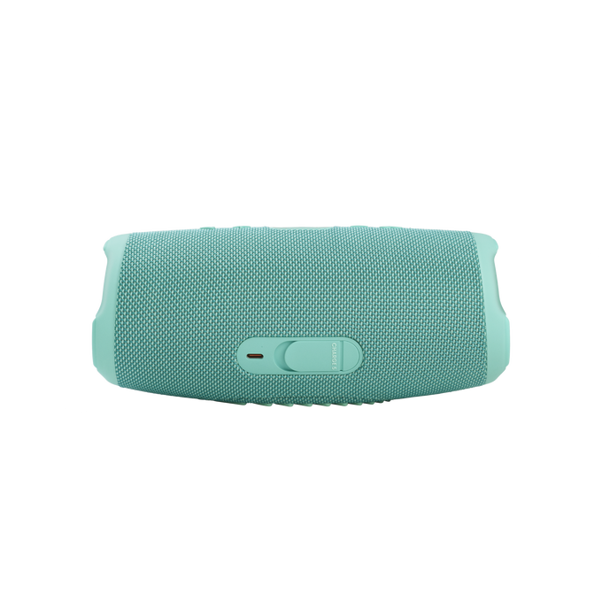 JBL Charge 5 - Teal - Portable Waterproof Speaker with Powerbank - Back image number null