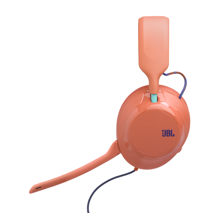 JBL Quantum 120 - Coral - Wired multiplatform gaming headset - Front image number null