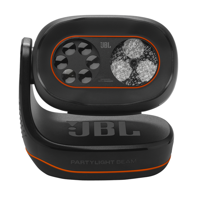 JBL PartyLight Beam - Black - Bluetooth projection party light - Front image number null