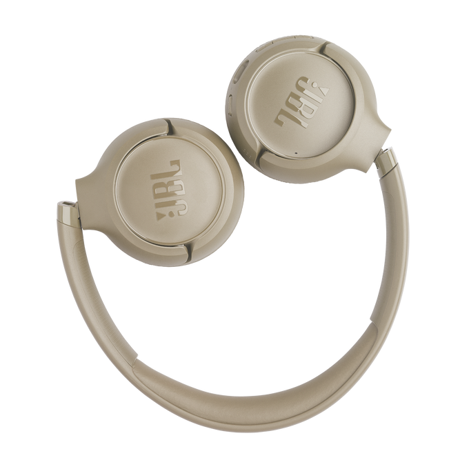 JBL Tune 530BT - Beige - Wireless on-ear Bluetooth&reg; headphones - Back image number null