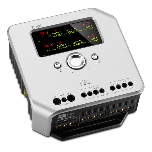 公式 MS-A1004 | 400-watt, four-channel, Class D amplifier カーオーディオ