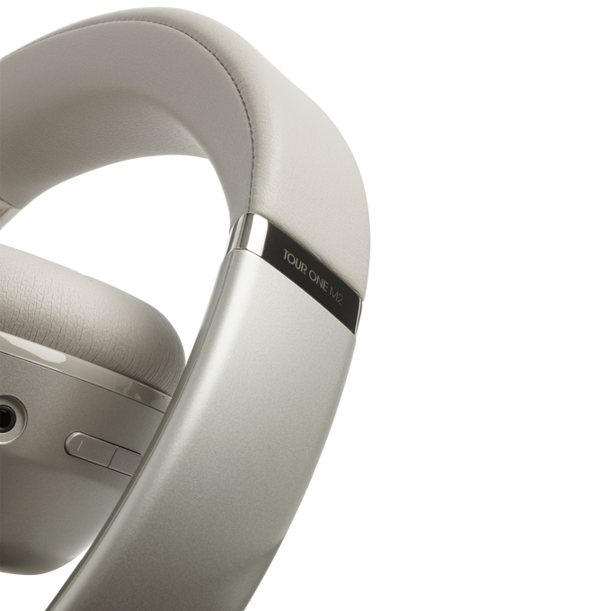 JBL Tour One M2 - Sand - Wireless over-ear Noise Cancelling headphones - Detailshot 8 image number null