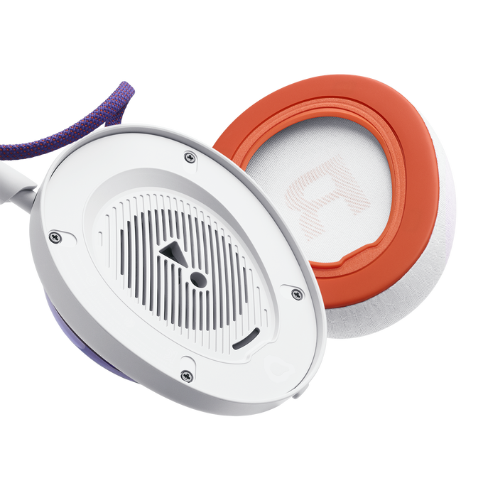 JBL Quantum 650 - White - Wireless multiplatform gaming headset - Detailshot 12 image number null