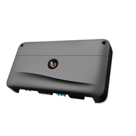 Reference 10001A - Black - High performance mono subwoofer car amplifier - Hero