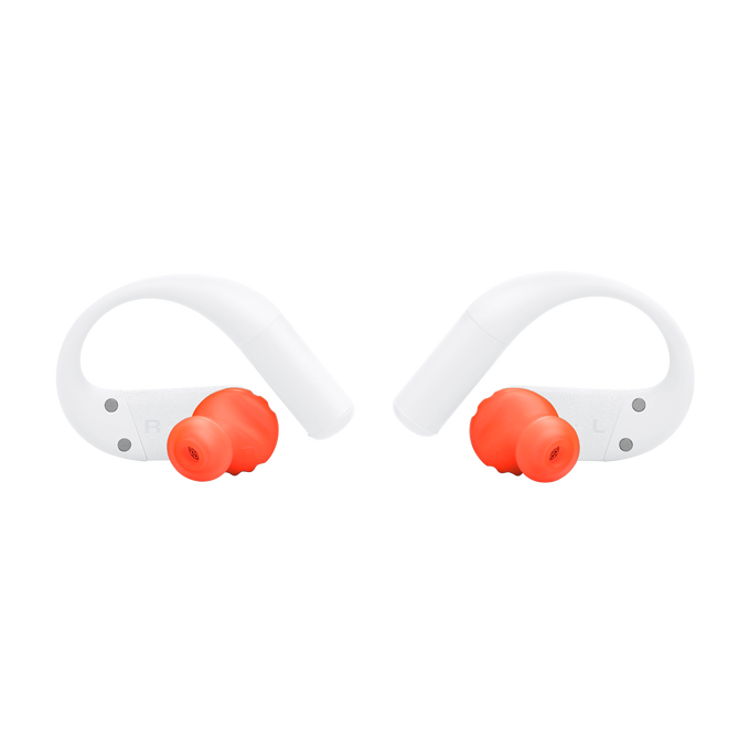 JBL Endurance Peak 4 - White - True Wireless Noise Cancelling Sport Earbuds - Right image number null